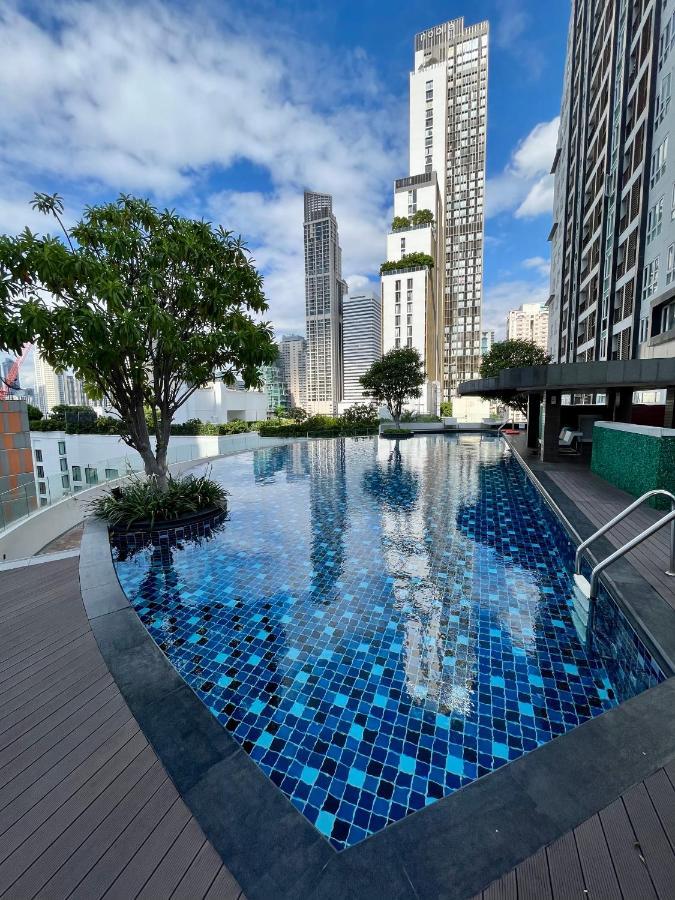Cozy Studio Walk To Bts Free Wi-Fi Great Location Bangkok Kültér fotó
