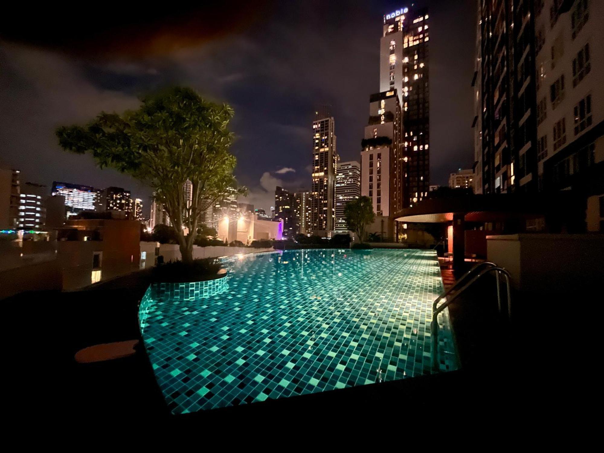 Cozy Studio Walk To Bts Free Wi-Fi Great Location Bangkok Kültér fotó